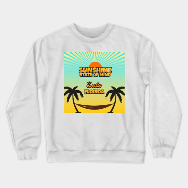 Destin Florida - Sunshine State of Mind Crewneck Sweatshirt by Gestalt Imagery